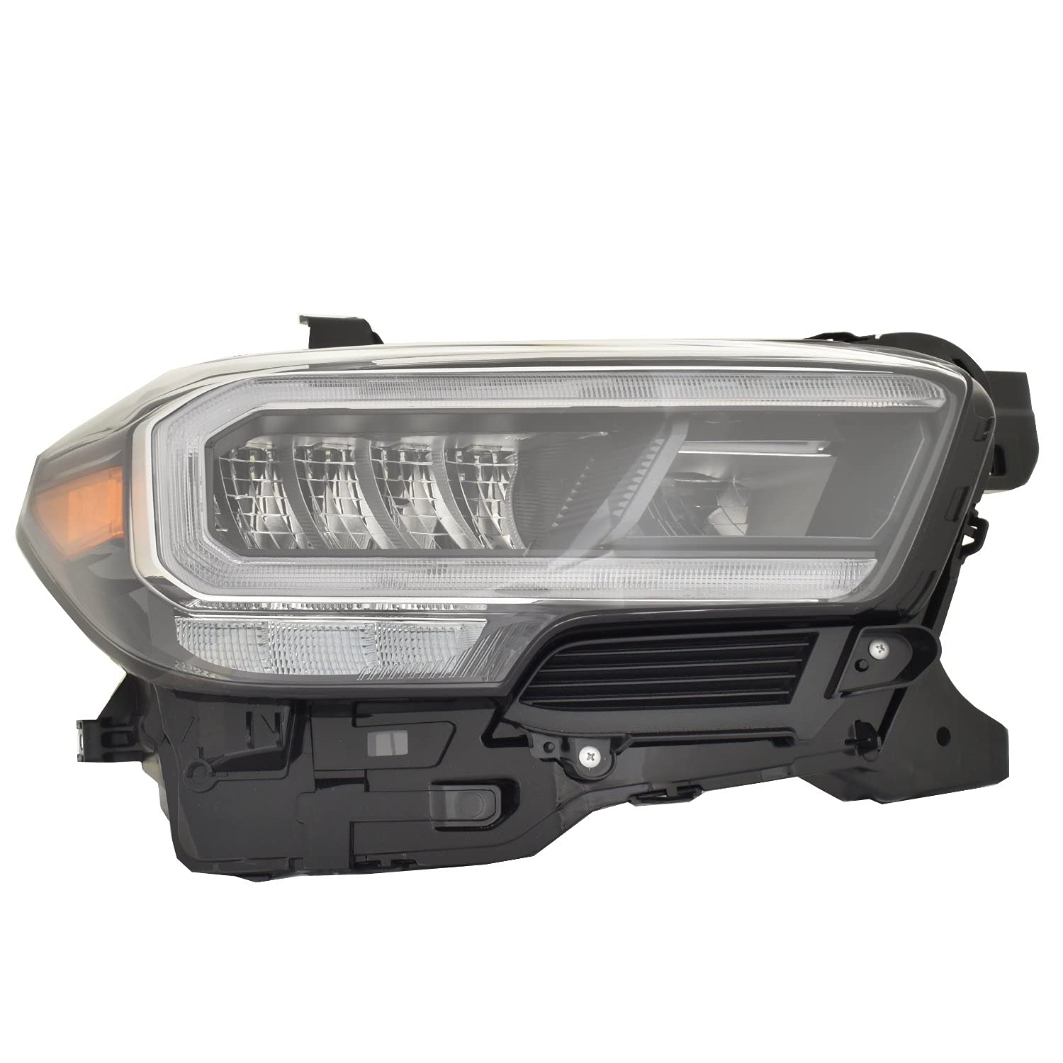 Go-Parts - Right (Passenger) Headlight Headlamp Assembly for 2020-2021 Toyota Tacoma Replacement 81110-04290 TO2503291