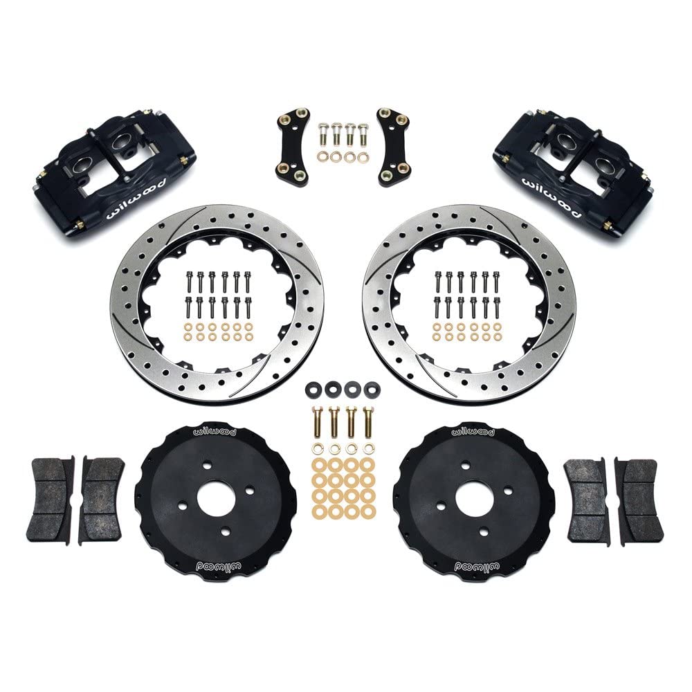 Front Hat Kit FSLI4, 13.00", Drilled, Ano