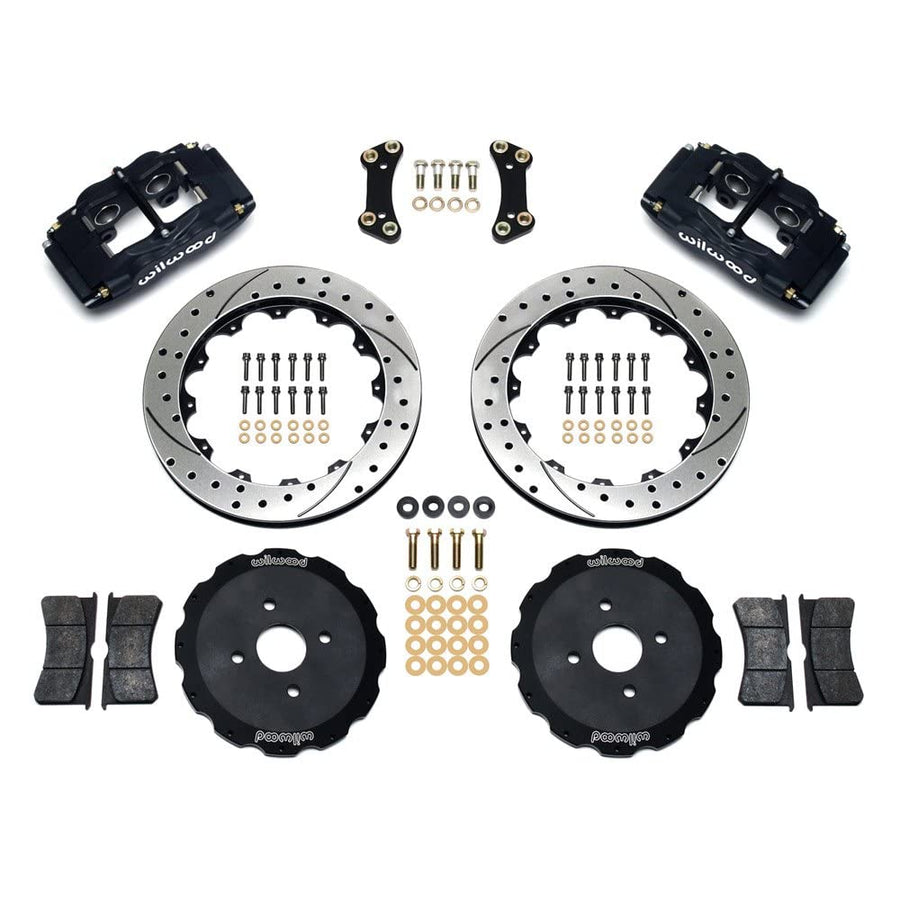 Front Hat Kit FSLI4, 13.00", Drilled, Ano