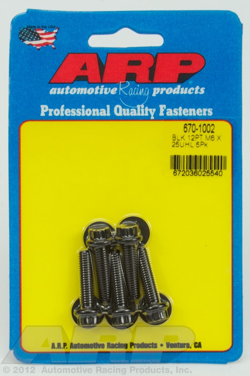 Black ARP (670-1002) Oxide Bolt