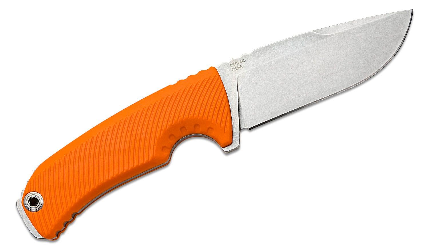 SOG FX Tellus Full-Sized Fixed Blade Knife 4.2" Full-Tang CRYO 440C Steel Blade GRN Handle UMS Compatible Sheath, Blaze