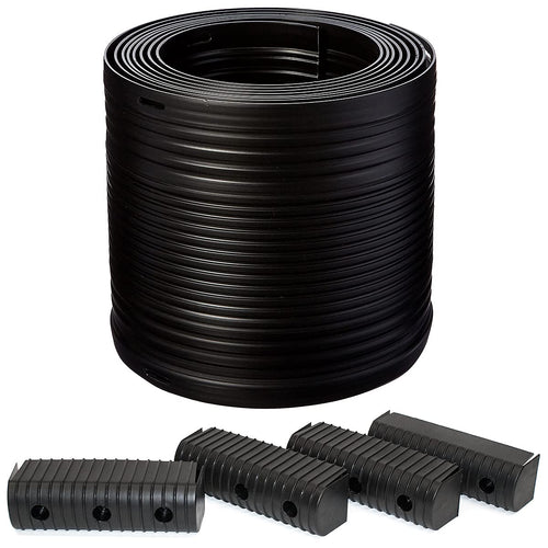 Bunk Wrap Kit Caliber 23056-BK, 24-ft Roll of 2x6-in Bunk Wrap with Endcaps, Black