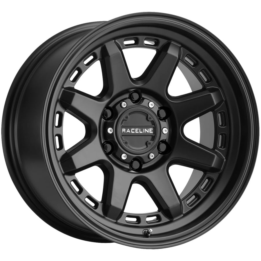 Satin Black Raceline Wheels 947B SCOUT Wheel (17 x 8.5 inches /6 x 135 mm, 0 mm Offset)