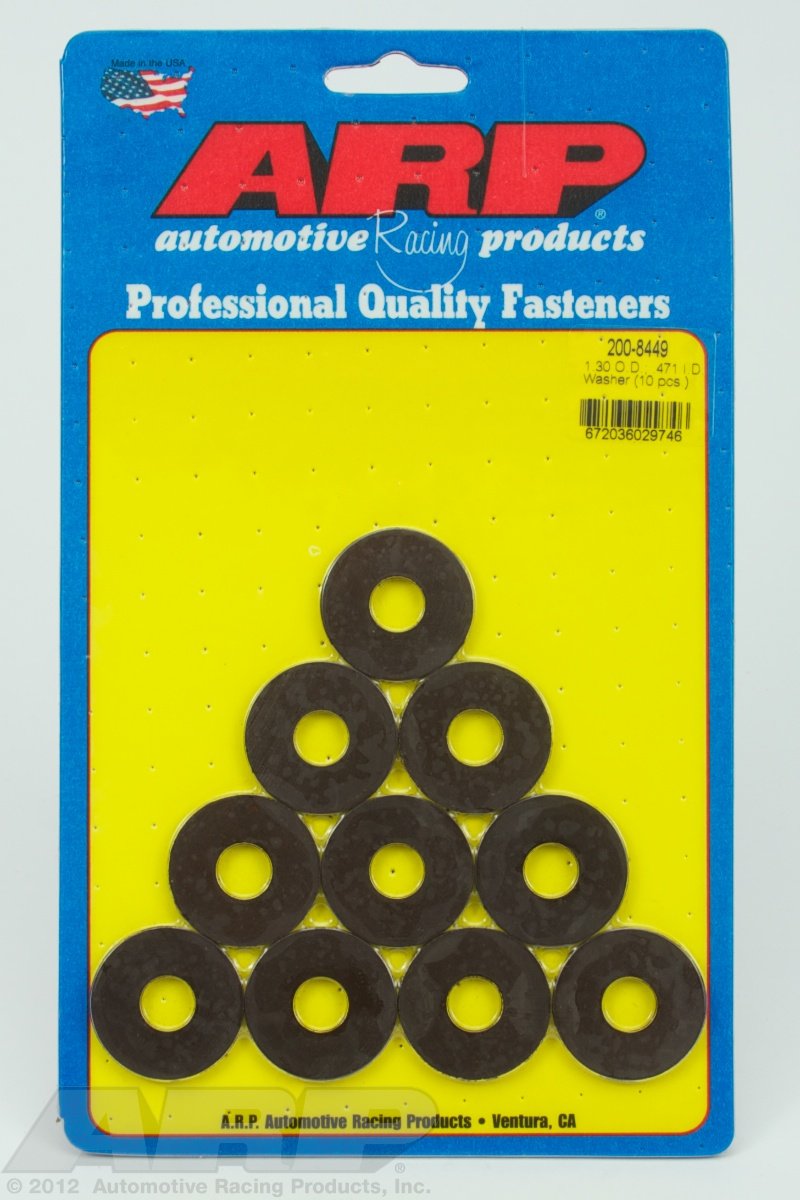 ARP 200-8449 Washer Black .471" ID x 1.300" OD - 10 Piece