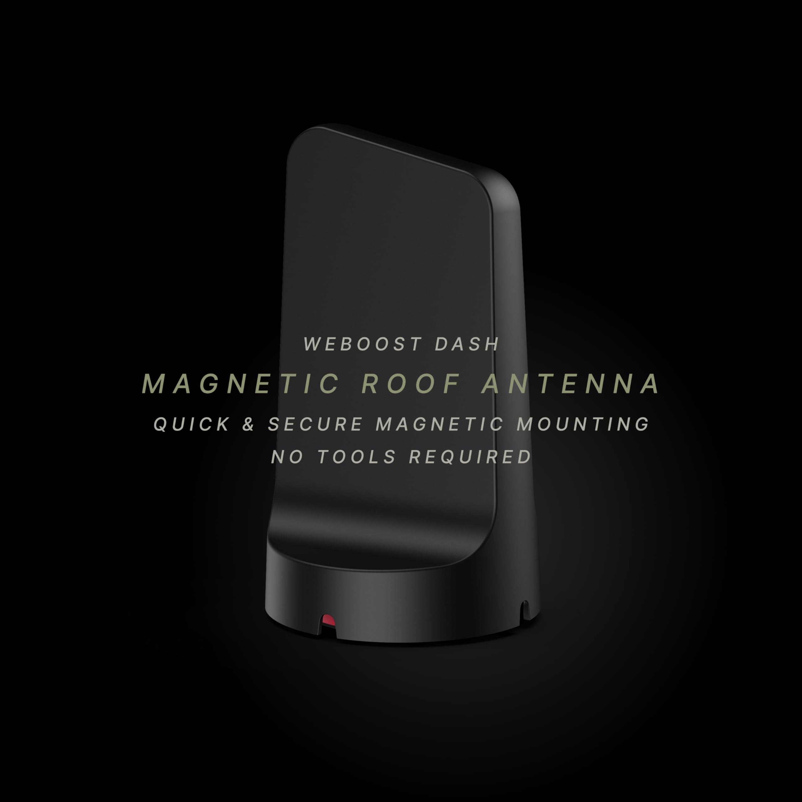 weBoost Cell Phone Signal Booster Dash with Qi2 Wireless Charger | Boosts 5G/4G LTE All US Carriers | for Cars, SUVs, Trucks, Vans | Magnetic Mount | USA Made | FCC Approved