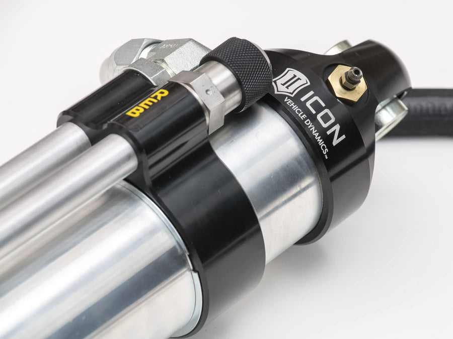 Rear ICON, 2.5 Omega Bypass RR Secondary Shocks, Pair, Compatible with 2007-21 Tundra, 59922P