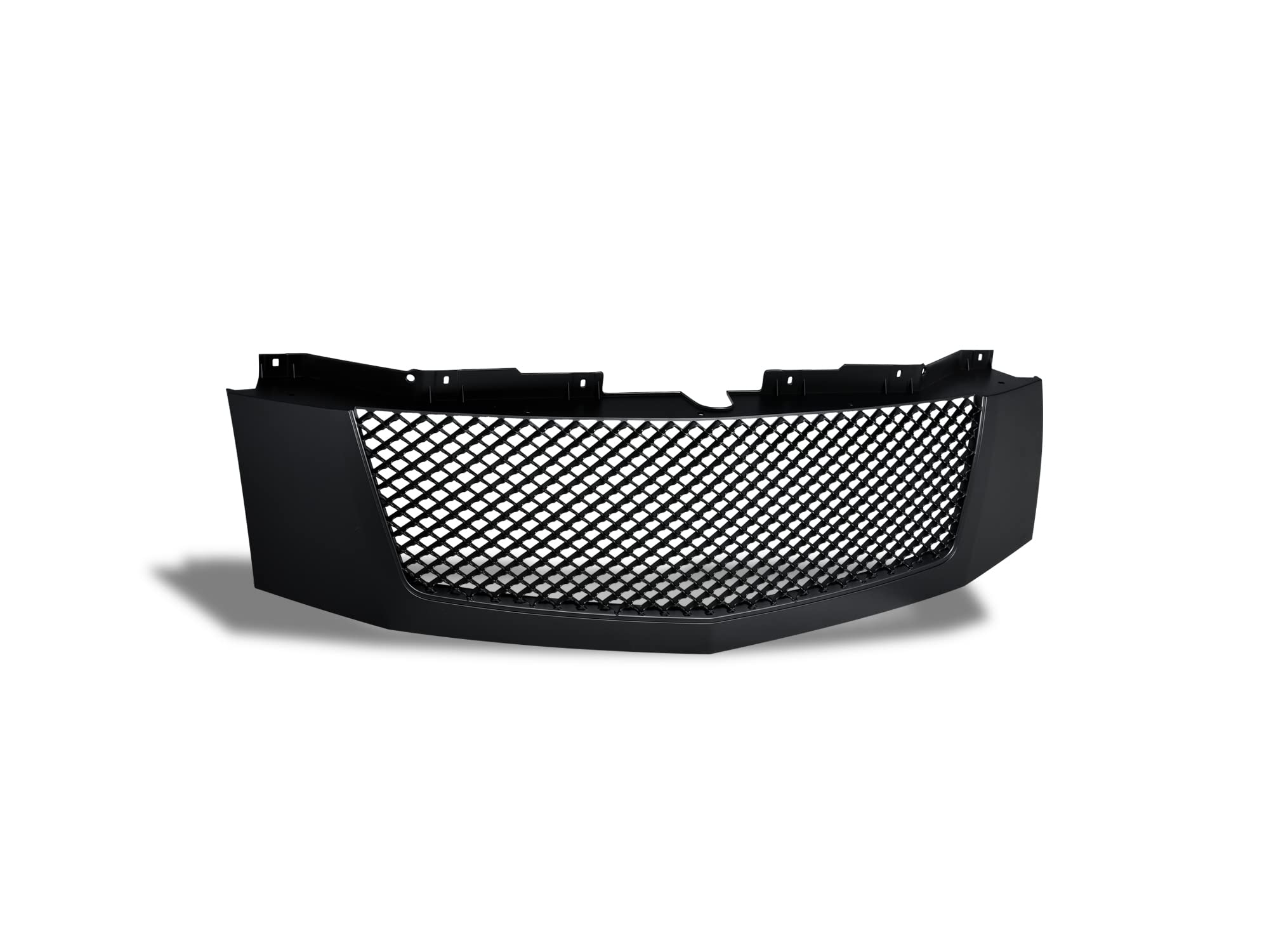 7146952 Armordillo USA Mesh Front Hood Grille - Matte Black Fits 2007-2014 Cadillac Escalade