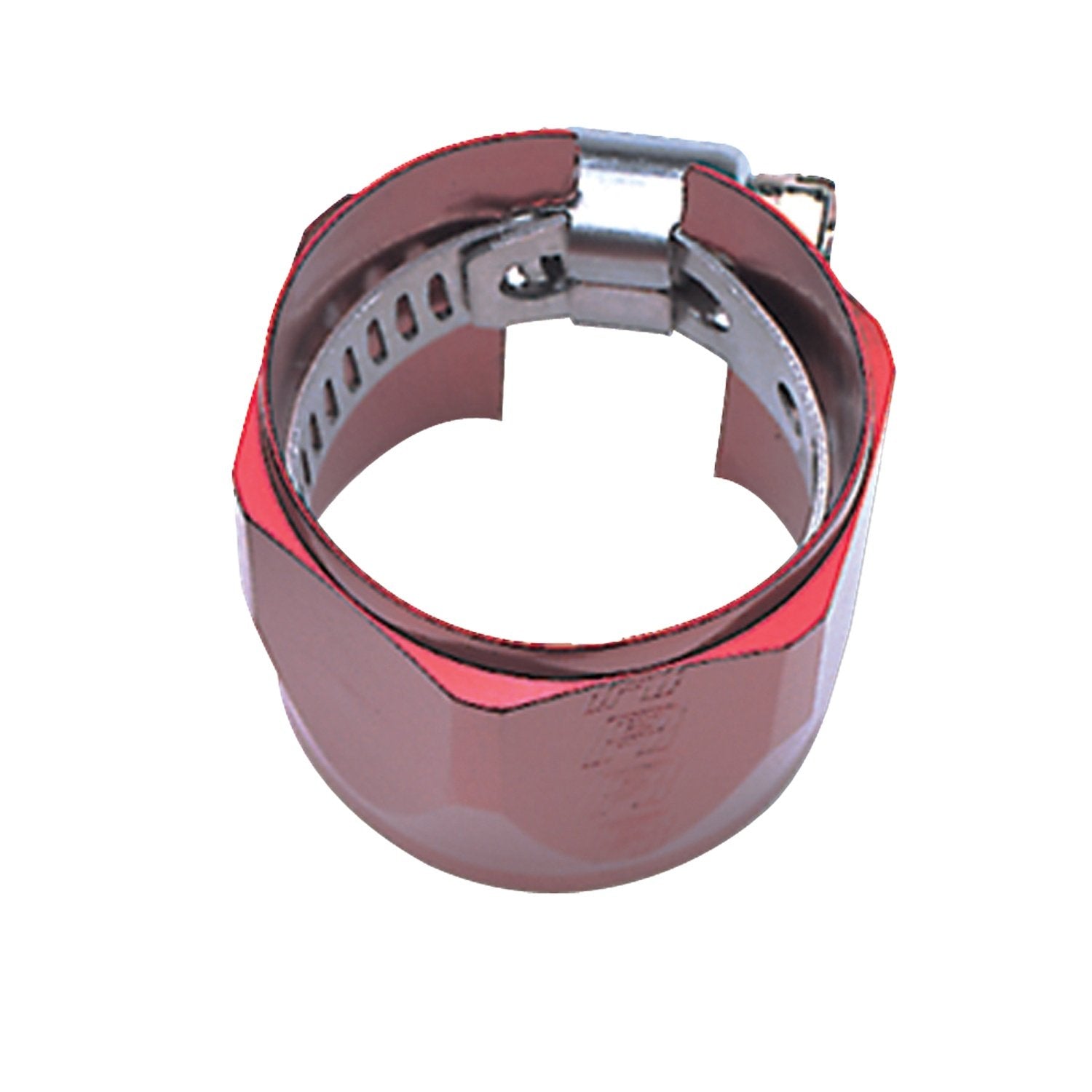 Red Anodized Aluminum Edelbrock/Russell -10AN Tube Seal Heater Hose End