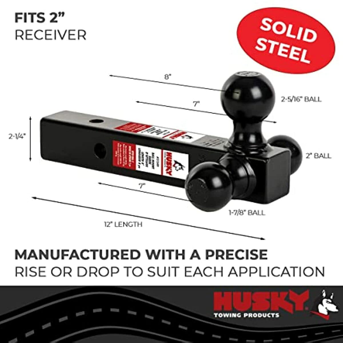 Trailer Hitch Ball Mount Husky Towing 31349 Hitch Accessories