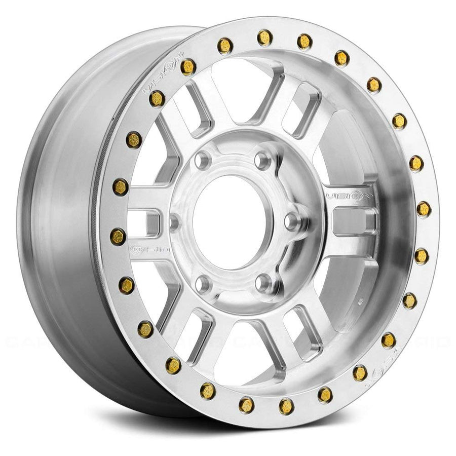 MANX 398 Vision FORGED BEADLOCK Custom Wheel - 17x9.5, 26 Offset, 5x139.7 Bolt Pattern, 108mm Hub - Machined Rim