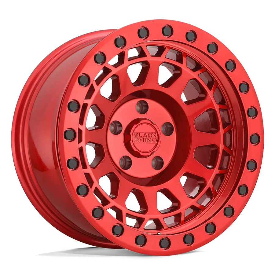 PRIMM Black Rhino Hard Alloys 17X9 6X5.5 4.53-12mm CANDY RED W/BLACK BOLTS - 1790PRM-26140R12