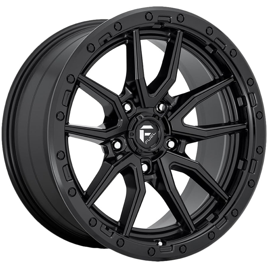 D679 FUEL OFF-ROAD REBEL 18X9, 5X5.5, 4.53, -12mm MATTE BLACK - D6791890B445