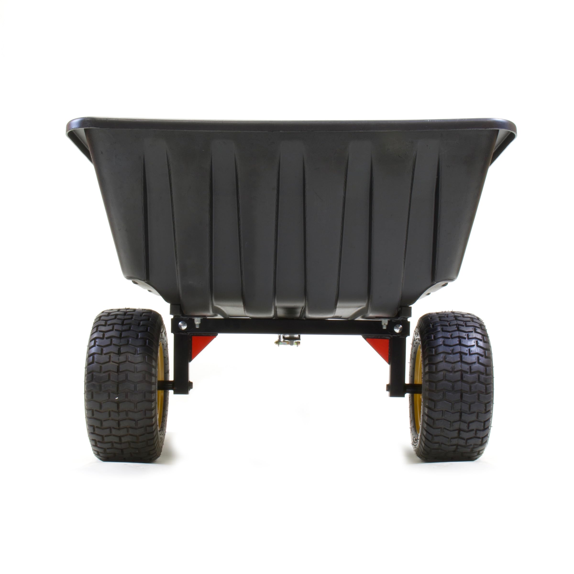 Heavy-Duty Polar Trailer 12816 ATV/UTV Utility Trailer – 1300 lb Capacity, Tilt & Pivot Dump Frame, Rustproof Tub for Outdoor Hauling (50" x 38.5" x 16", Black)