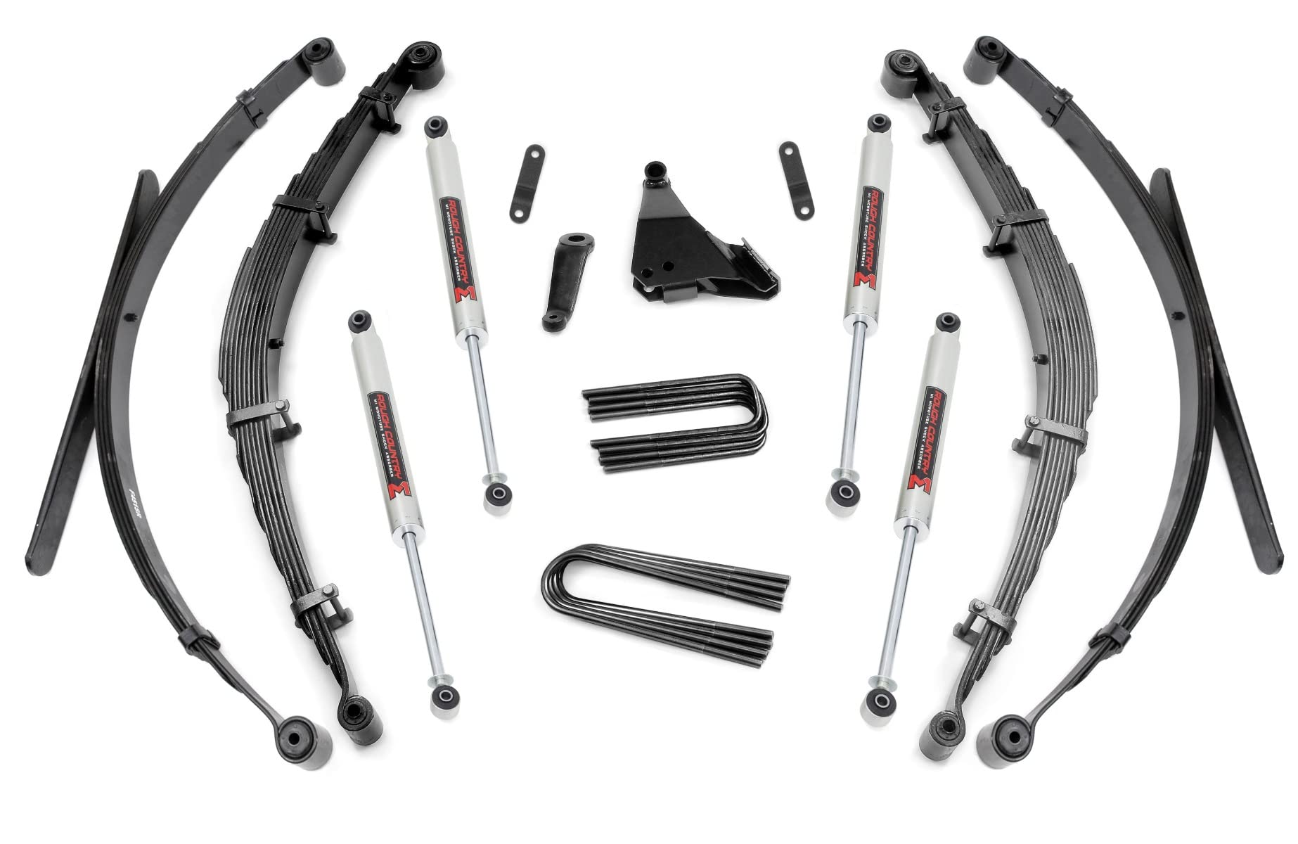 6" Rough Country Lift Kit w/M1 Shocks for 1999-2004 Ford Super Duty 4WD - 49740