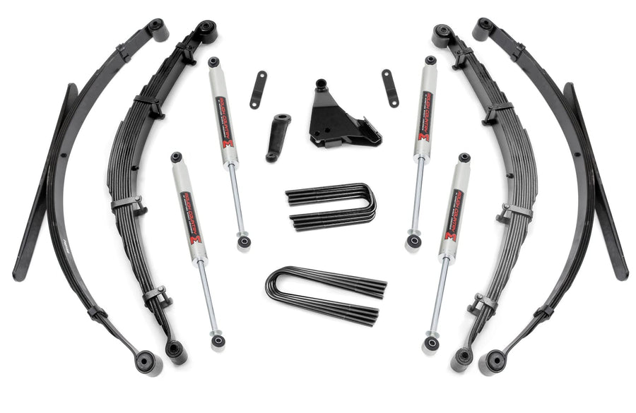 6" Rough Country Lift Kit w/M1 Shocks for 1999-2004 Ford Super Duty 4WD - 49740