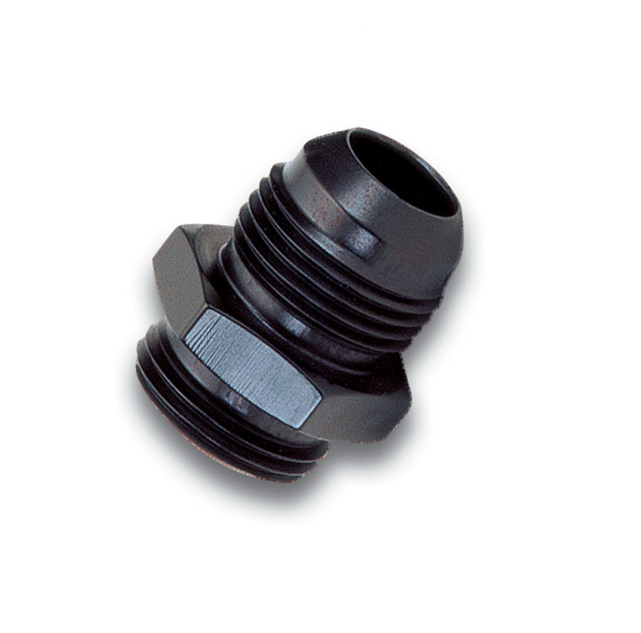 Black Anodized Aluminum Russell 670650 -6AN Dry Sump/Fuel Fitting