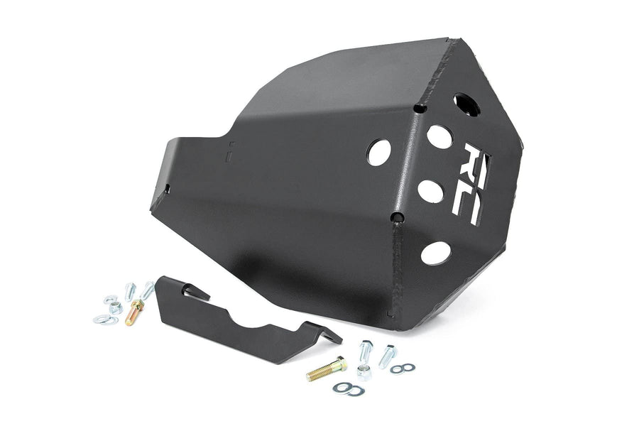 Rough Country M230 Rear Diff Skid Plate for 18-24 Jeep Wrangler JL - 10628