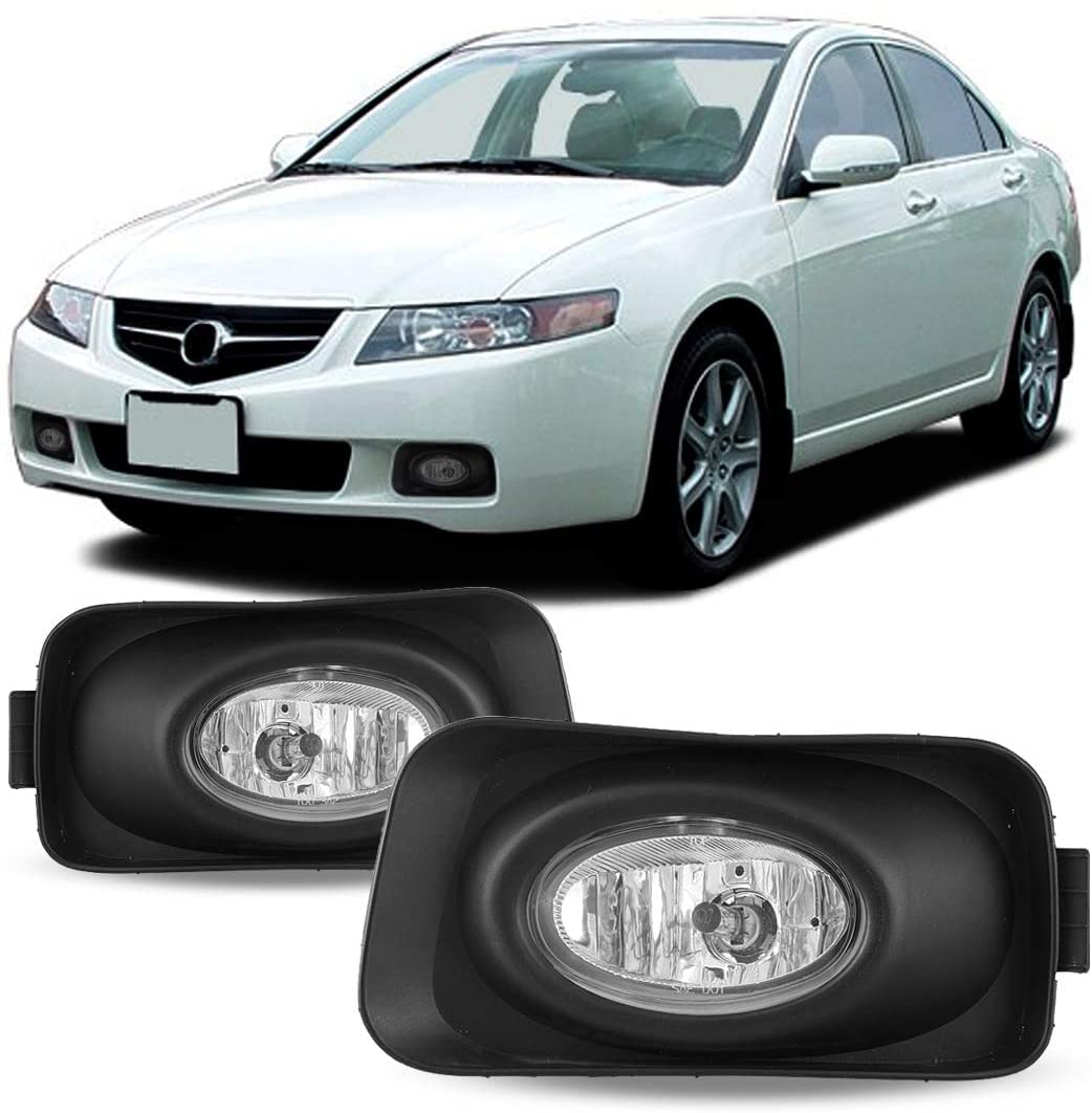 Winjet OEM Series WJ30-0001-09 for [2004-2005 Acura TSX] Driving Fog Lights + Switch + Wiring Kit