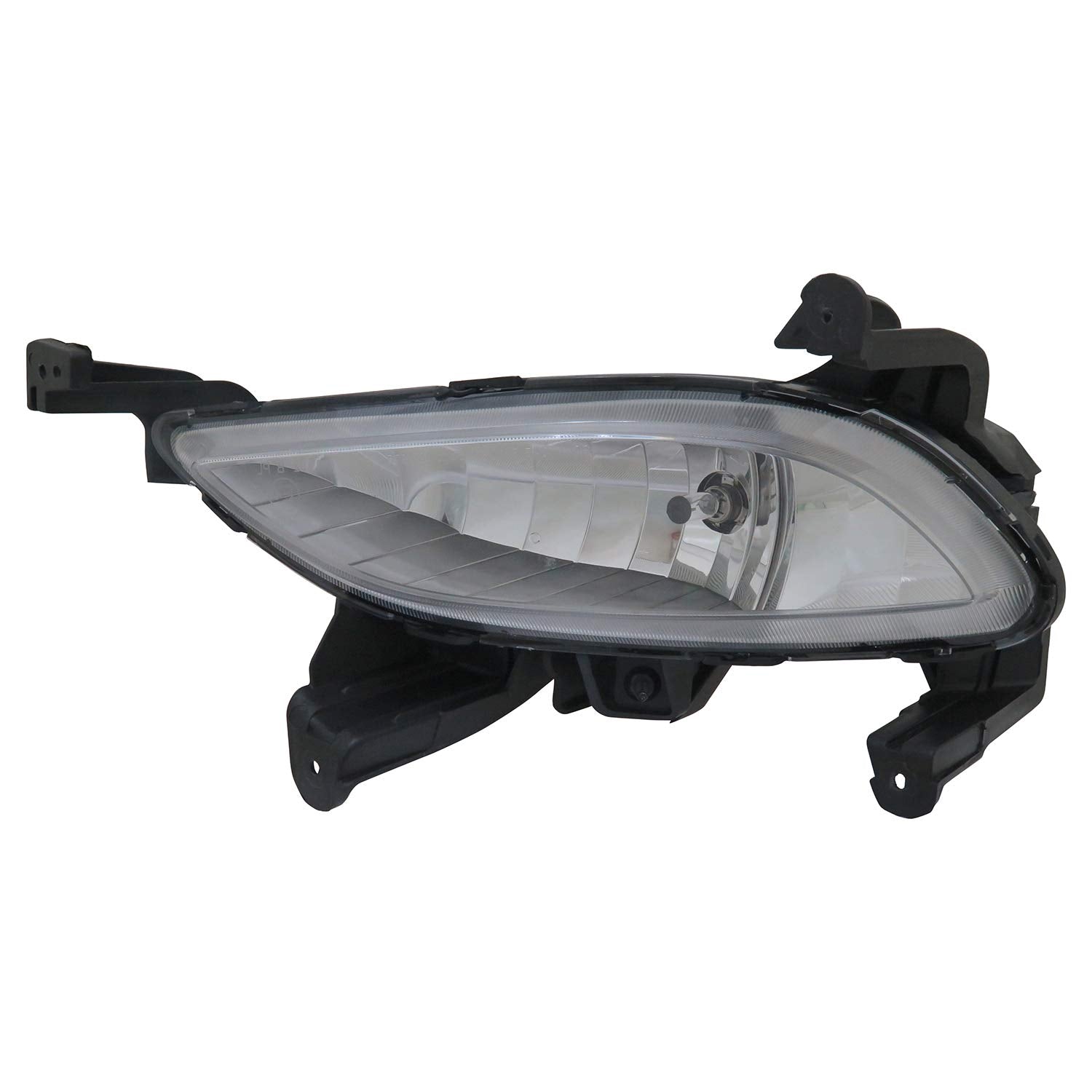 Left TYC Fog Light Assembly Compatible with 2014-2014 Hyundai Santa Fe