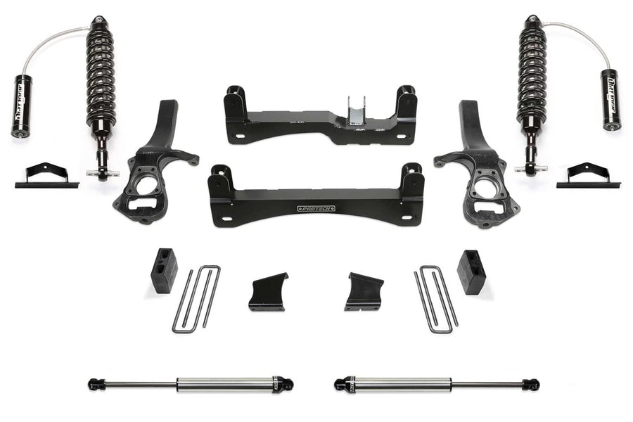 K1198DL Fabtech - Performance Lift System w/Shocks Fits Compatible with/Replacement for Sierra 1500 Silverado 1500