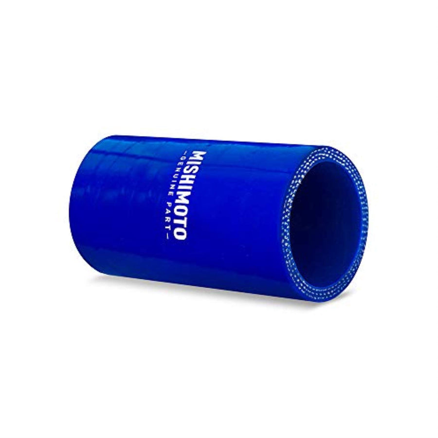 Blue Mishimoto Straight Coupler, 1.375"