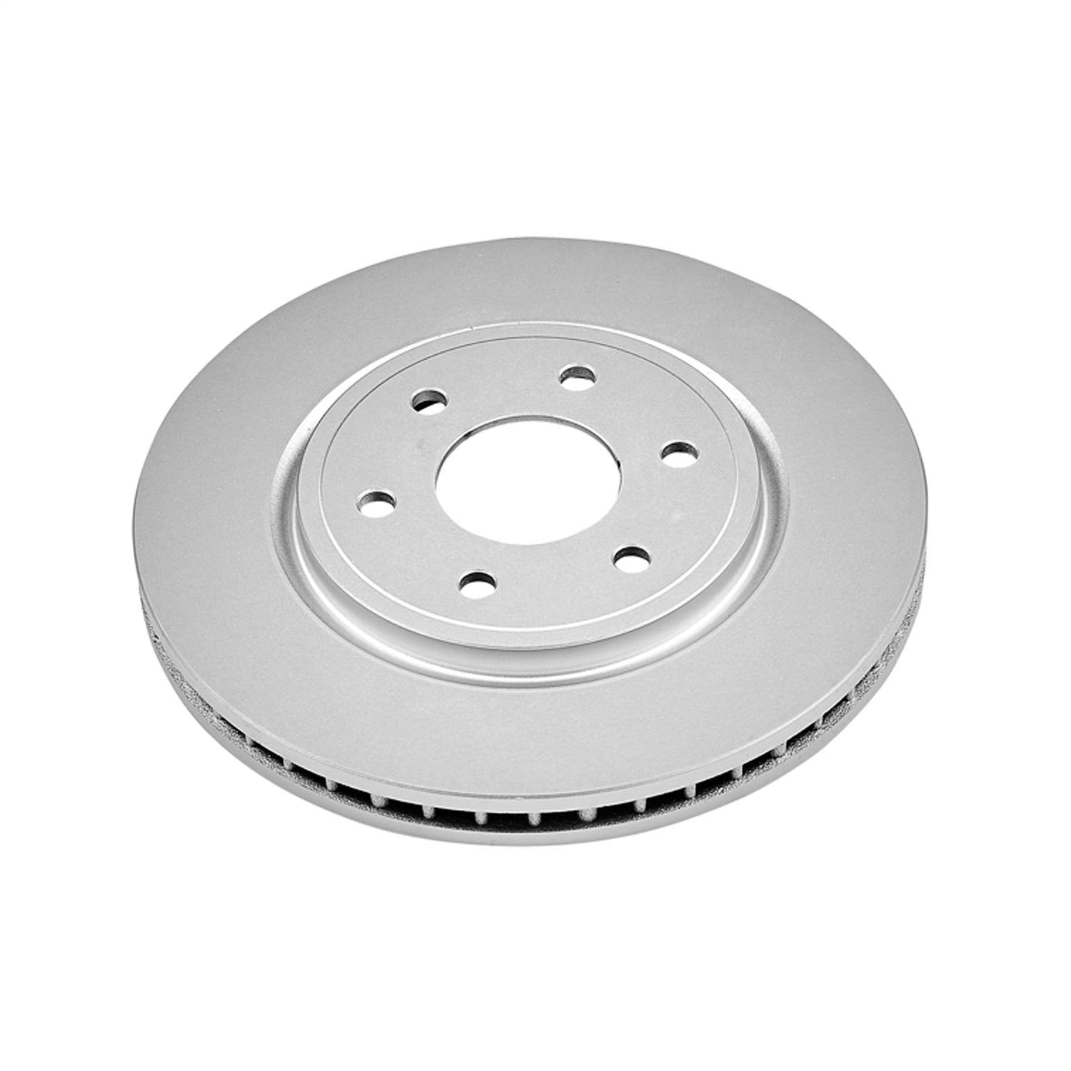 Power Stop JBR1124EVC Evolution Genuine Geomet® Coated Brake Rotor For Nissan Frontier 2005-2024, Nissan Pathfinder 2005-2012, Nissan Xterra 2005-2015, Suzuki Equator 2009-2012 [Model Specific]