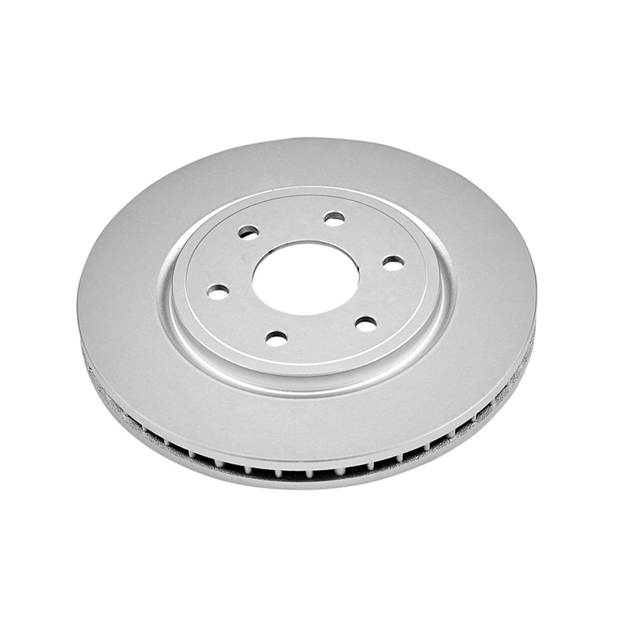 Power Stop JBR1124EVC Evolution Genuine Geomet® Coated Brake Rotor For Nissan Frontier 2005-2024, Nissan Pathfinder 2005-2012, Nissan Xterra 2005-2015, Suzuki Equator 2009-2012 [Model Specific]