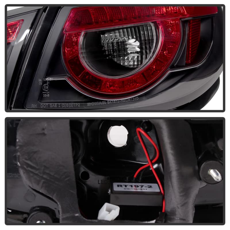 Chevy SS LED Tail Light Spyder Auto ALT-YD-CVSS14-LED-BK
