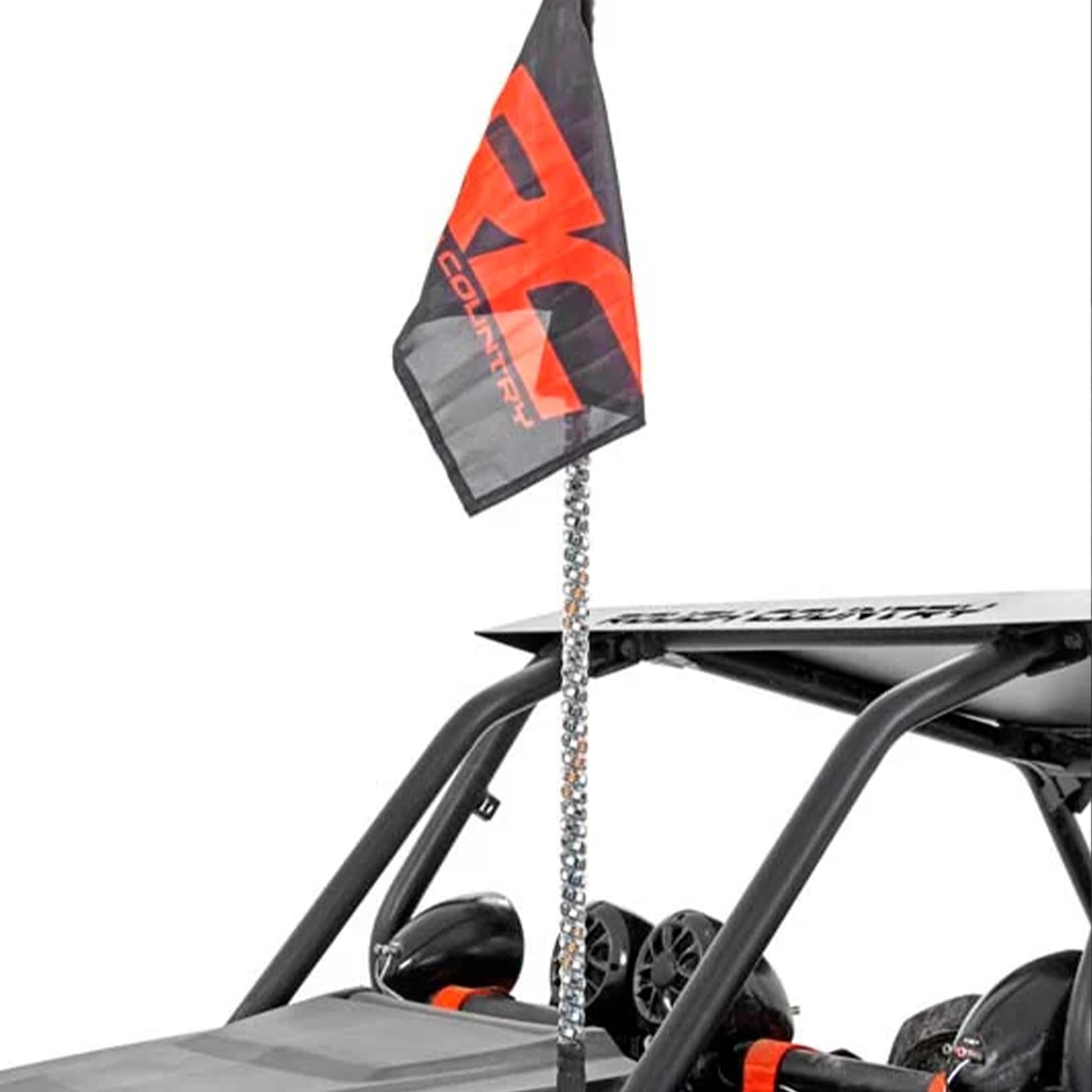 Rough Country LED Whip Light Mounting Brackets for RZR XP 1000 Polaris , Black
