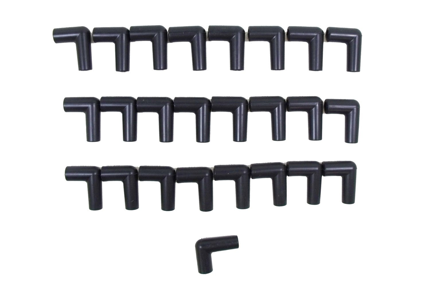 Black Silicone Taylor 46201 Spark Plug Boot 90 Deg, 1 Pack