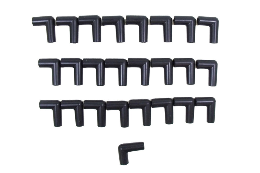 Black Silicone Taylor 46201 Spark Plug Boot 90 Deg, 1 Pack