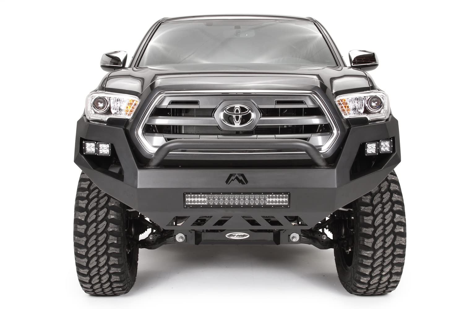 Toyota Tacoma fits Fab Fours Inc. TT16-D3653-1 Front Replacement Bumper