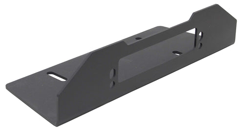 Rockline Go Rhino Fairlead Mount | Galvanized Steel, Textured Black | 332000T | Fits Go Rhino Rockline Front Bumpers (See description)