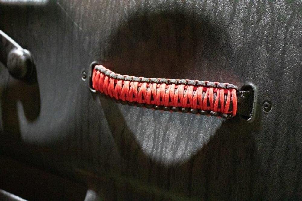 Fishbone Offroad FB55286: Tj Red Paracord Grab Handles