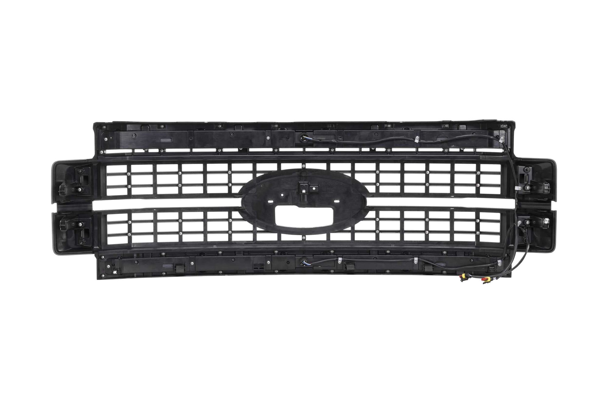 Ford Superduty 17-19 Morimoto XBG LED DRL Grille, Plug and Play Chrome Grille with White LED DRL (XBG07)