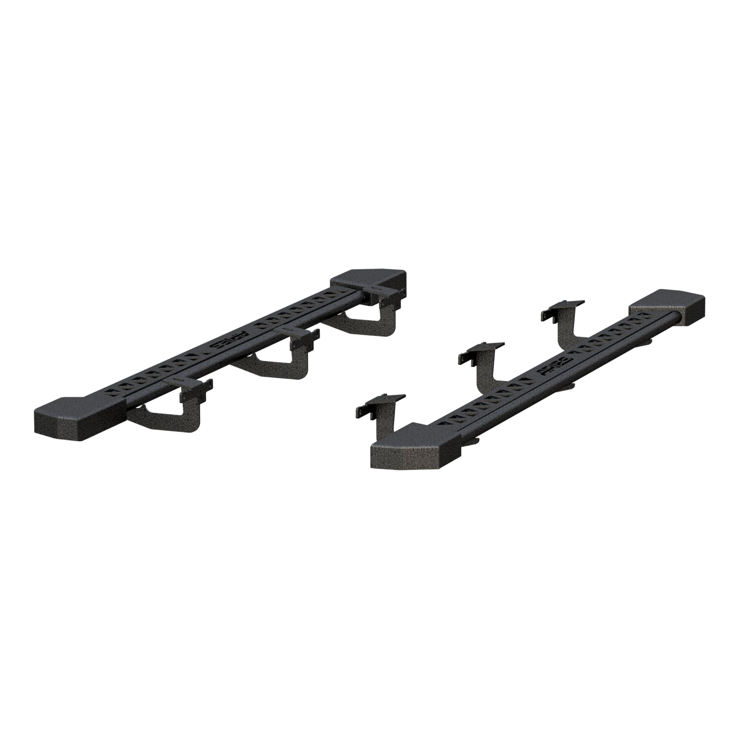 Black Steel ARIES Rocker Step Guard Running Boards, Select Jeep Grand Cherokee 2074103