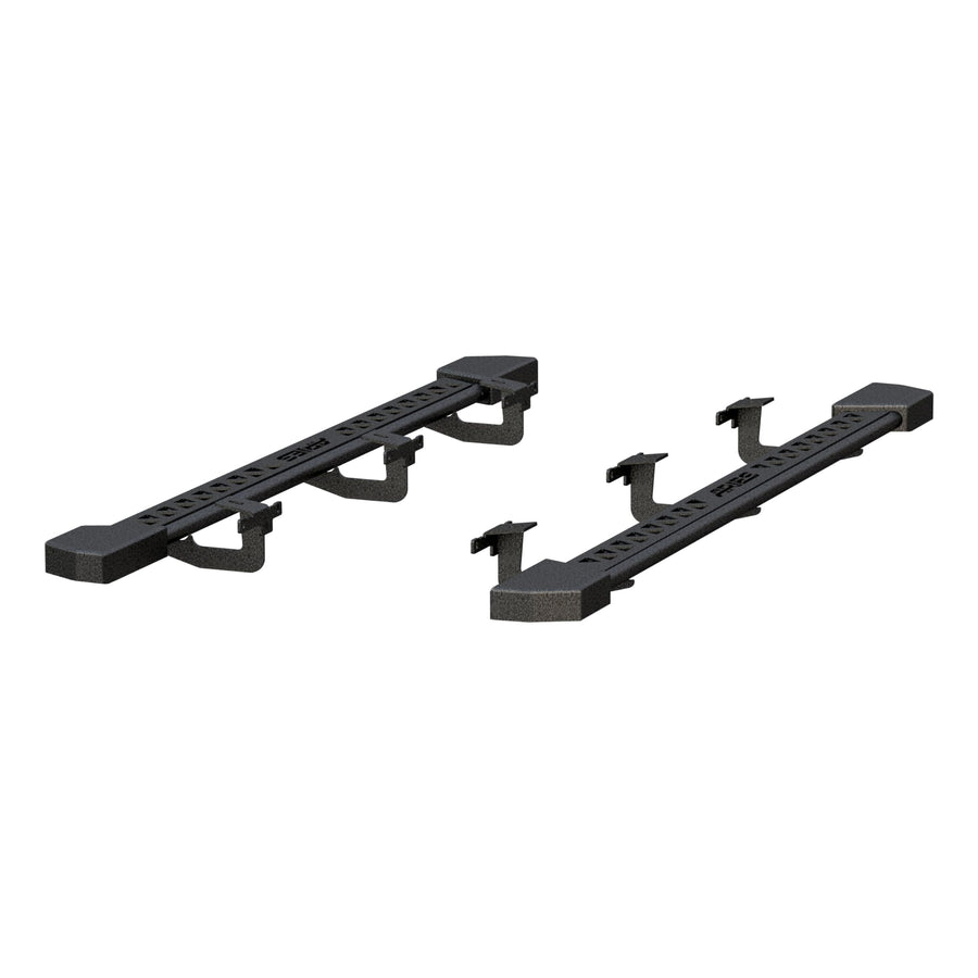Black Steel ARIES Rocker Step Guard Running Boards, Select Jeep Grand Cherokee 2074103