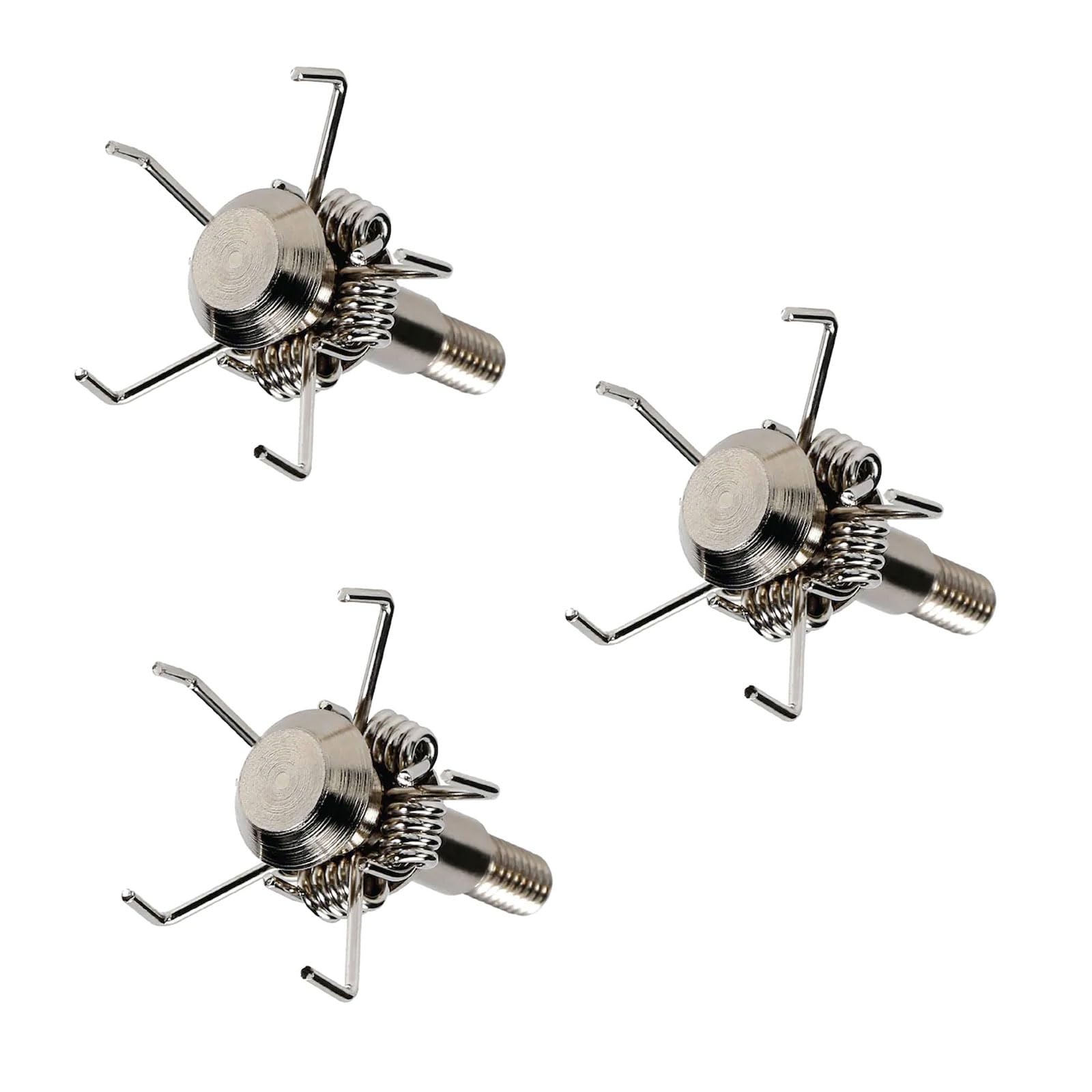 HME Archery Bow Hunting 100 Grain Small Game Spring Loaded Stainless Steel Broadhead Compatible with Crossbows, Compound, Fiberglass & Carbon Bows, Pack of 3
