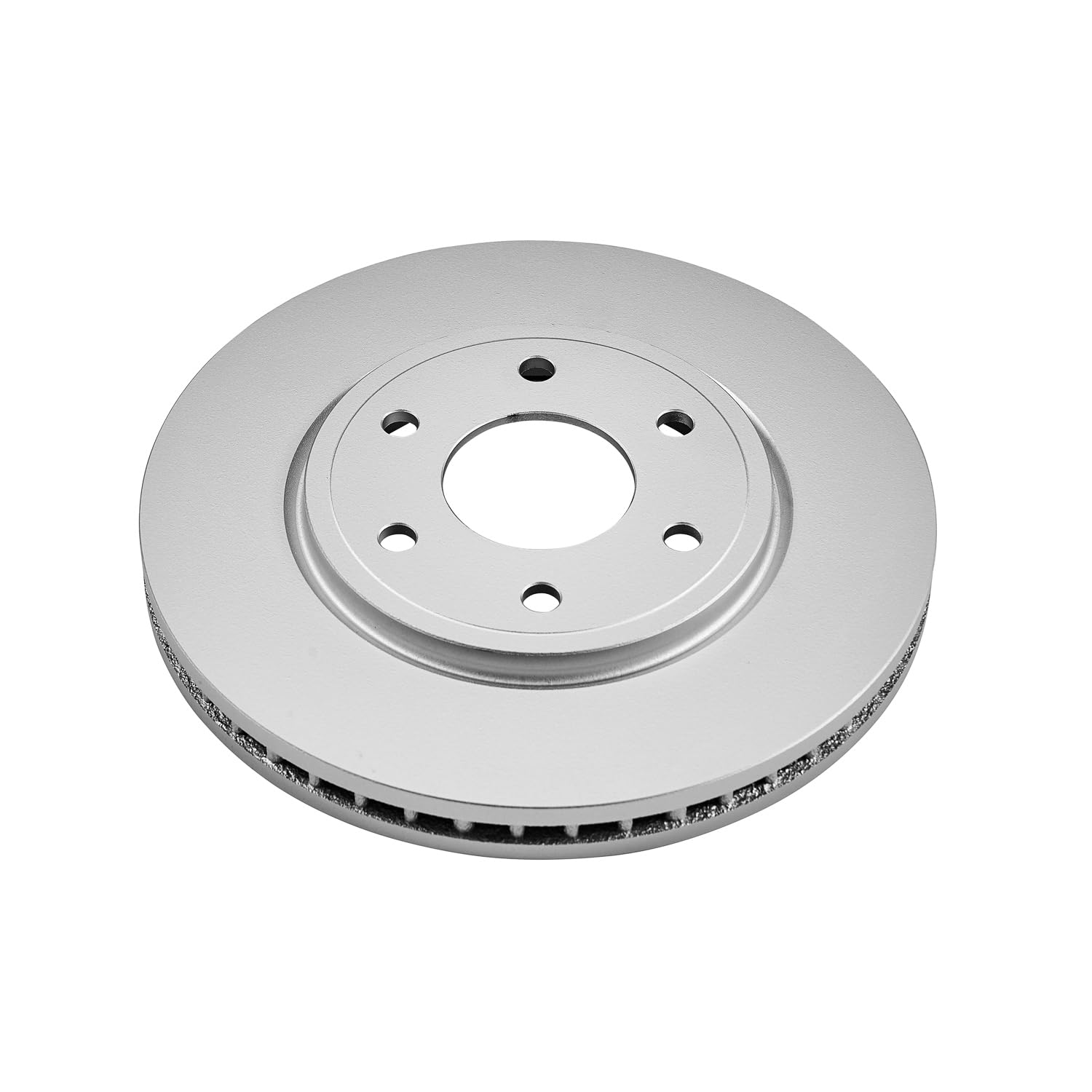 Power Stop front JBR1166EVC Evolution Genuine Geomet® Coated Brake Rotor For Nissan Frontier 2005-2019, Suzuki Equator 2009-2012 [Model Specific]