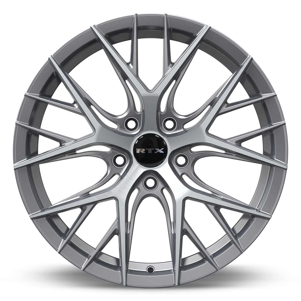 RTX® (RTX) • Valkyrie • Lite Gunmetal Machined • 083019 • 18x8 5x114.3 ET40 CB73.1
