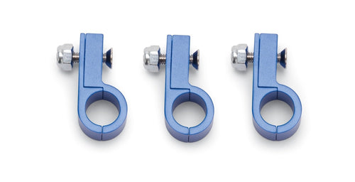 Edelbrock Line Clamp For - 8 Tubing Blue Andodize 654262