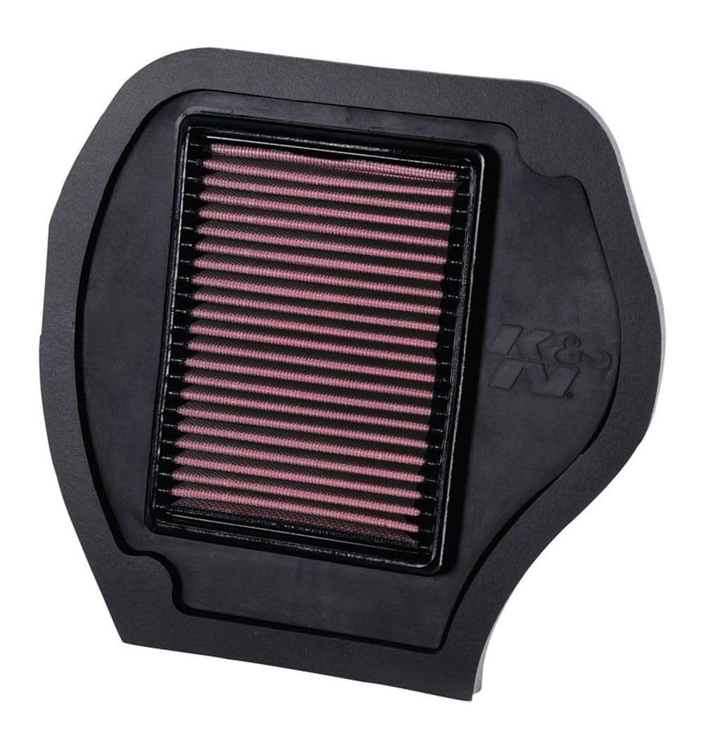 High-Flow K&N Original Lifetime Engine Air Filter: Increase Power & Acceleration, Washable, Premium, Replacement Air Filter: Compatible with 2007-2015 Yamaha: YFM550F, YFM700F, YA-7007