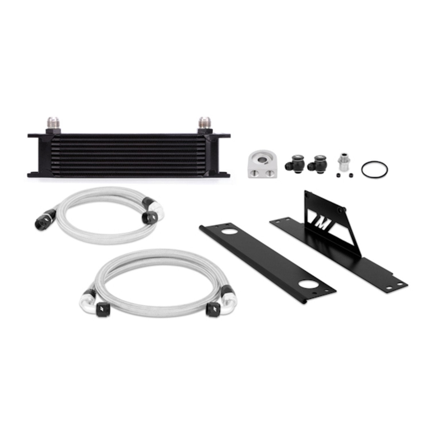 Mishimoto Oil Cooler Kit MMOC-WRX-01BK Fits Subaru WRX/STI 2001-2007 Black