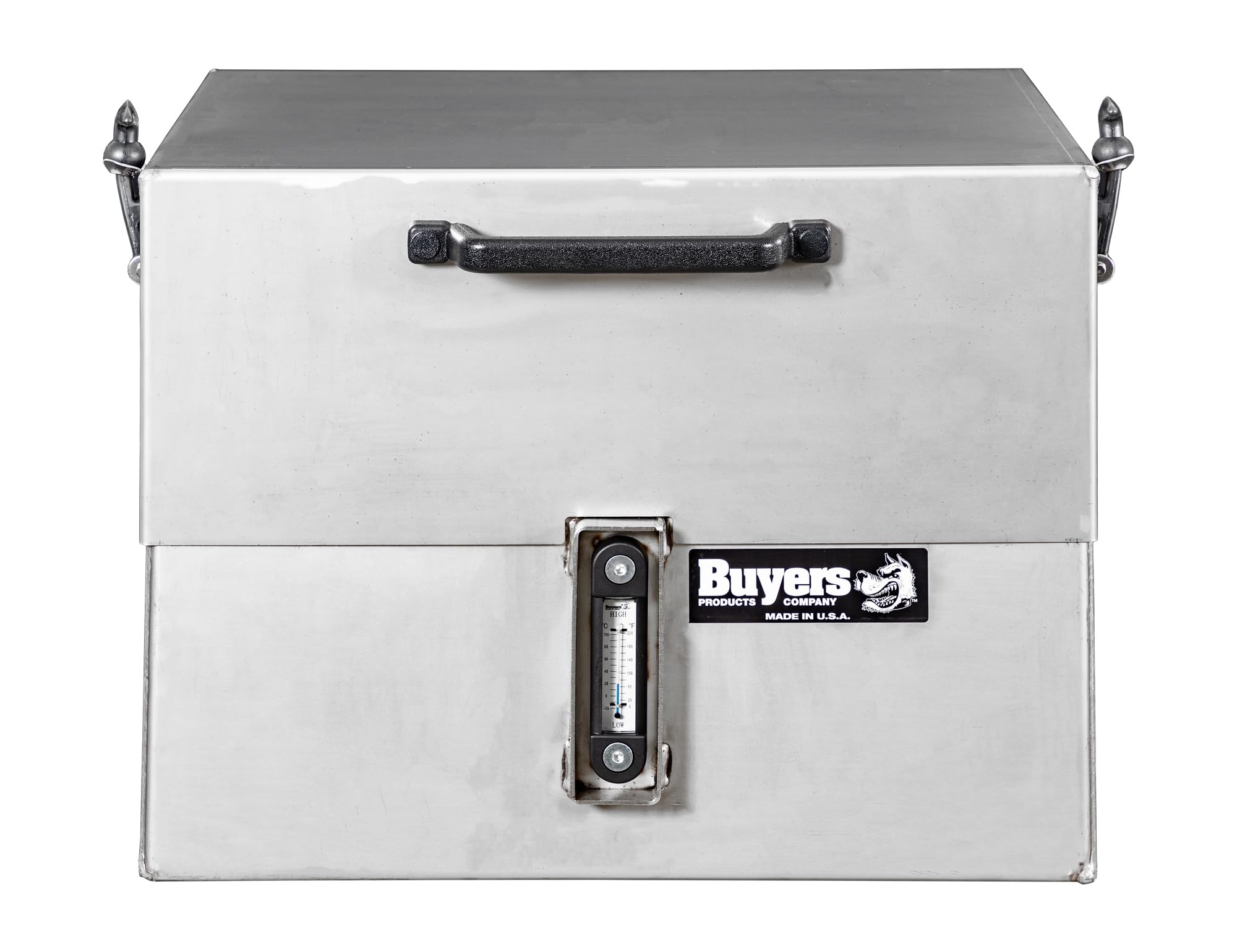 15 Gallon Buyers Products Stainless Steel Hydraulic Reservoir - Compact Version