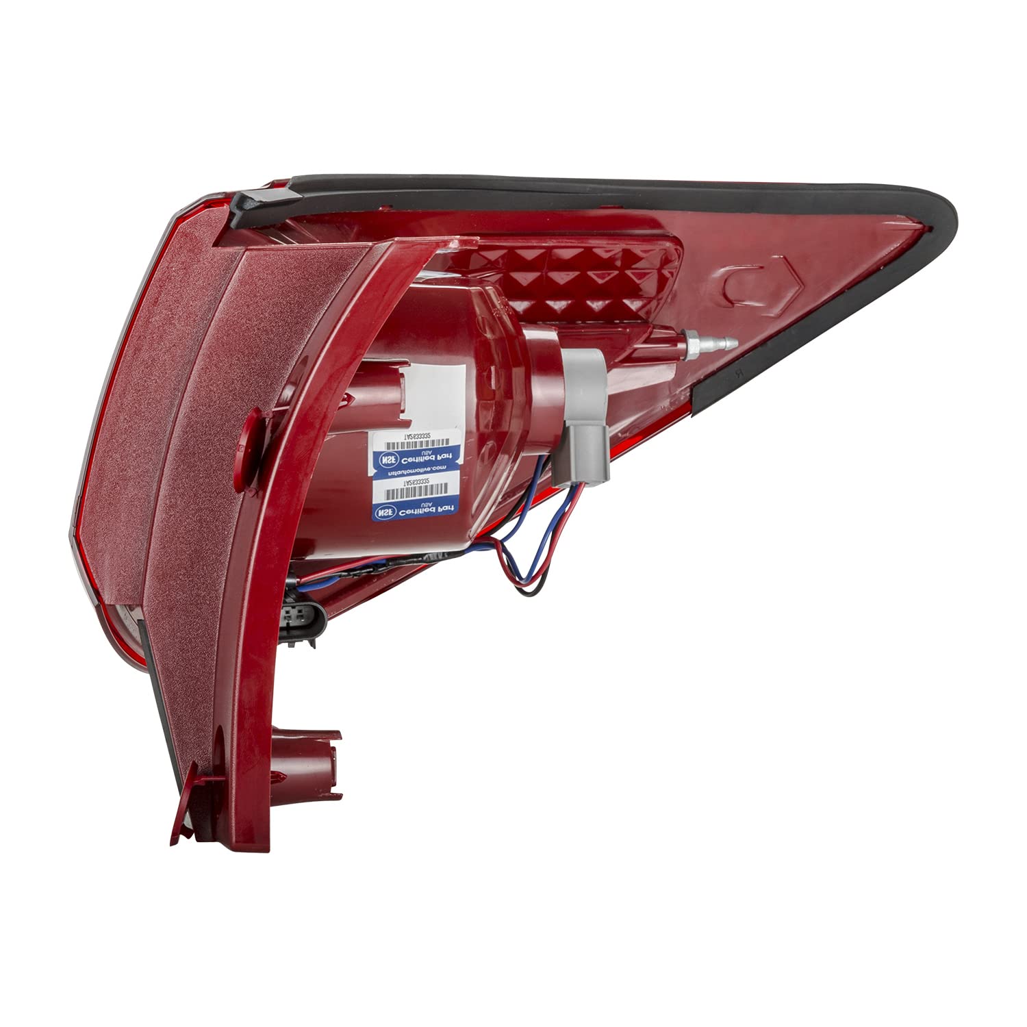 Left TYC Tail Light Assembly Compatible with 2009-2012 Chevrolet Traverse