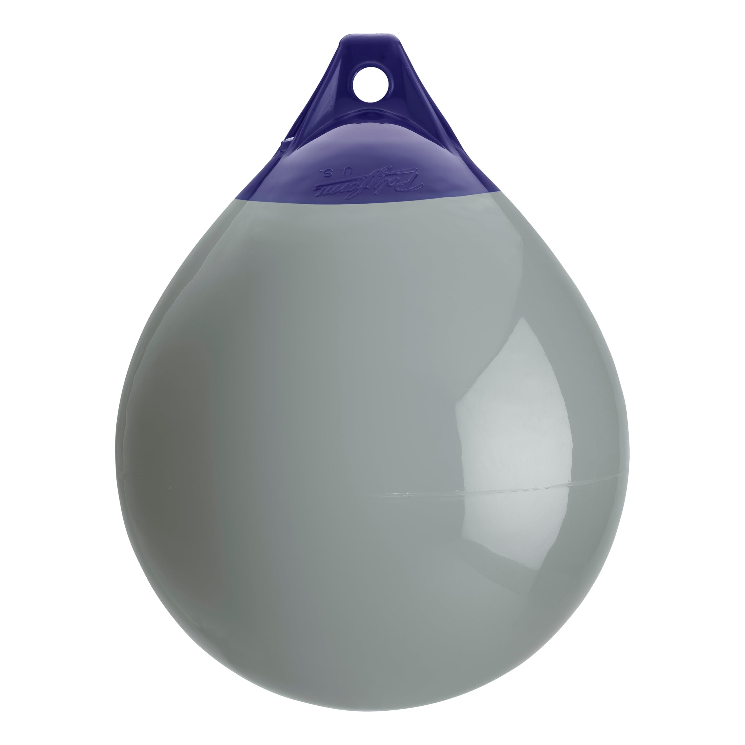 A-3 Standard Blue Ropehold Polyform Buoy - Grey