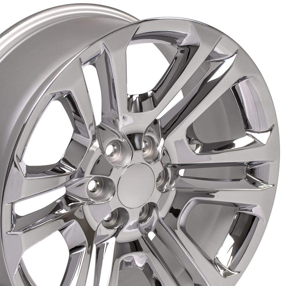 Chrome Wheel OE Wheels LLC CV99-22090-6550-24C Painted (22 x 9. inches /6 x 139 mm, 24 mm Offset)