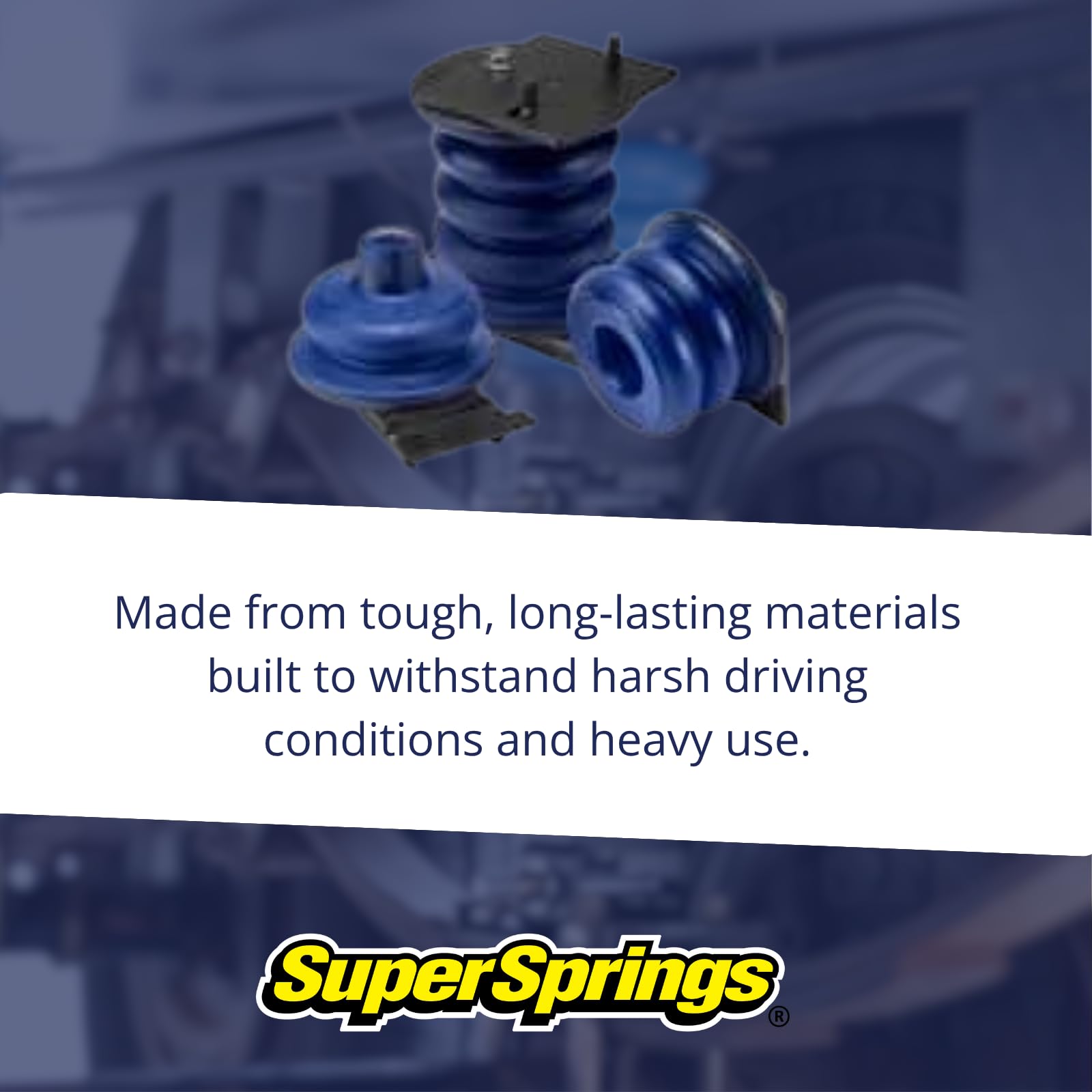 SSR-301-40-2 SuperSprings | Rear SumoSprings for Dodge RAM 2500, Dodge RAM 3500, Blue