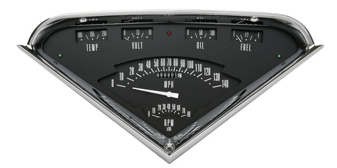 Hot Rod Classic Instruments TF01B Black Tach Force Package