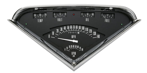 Hot Rod Classic Instruments TF01B Black Tach Force Package
